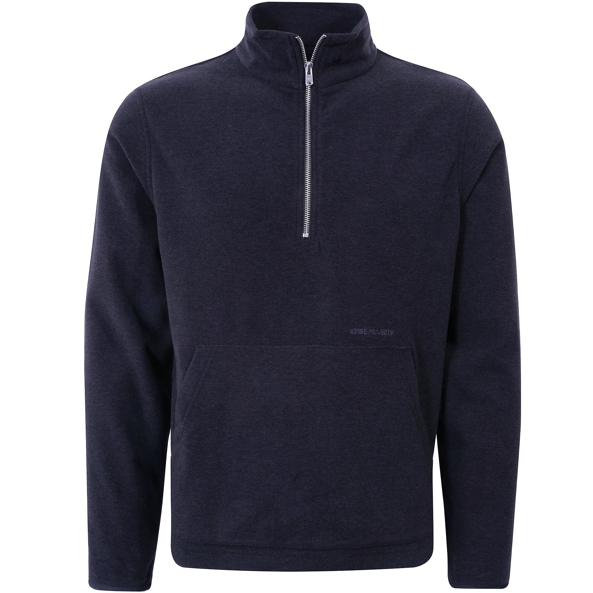 Norse Projects Frederik Fleece Half Zip - Black