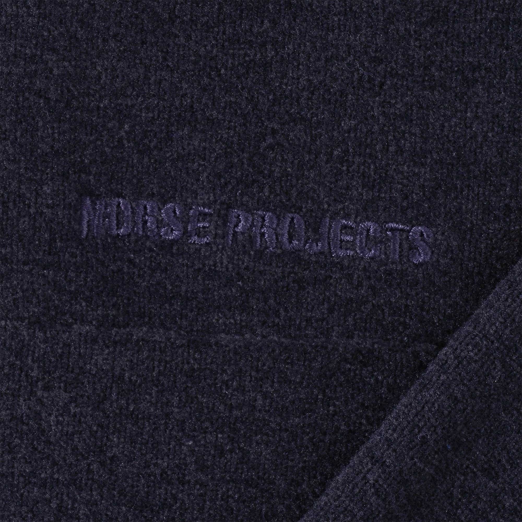 Norse Projects Frederik Fleece Half Zip - Black
