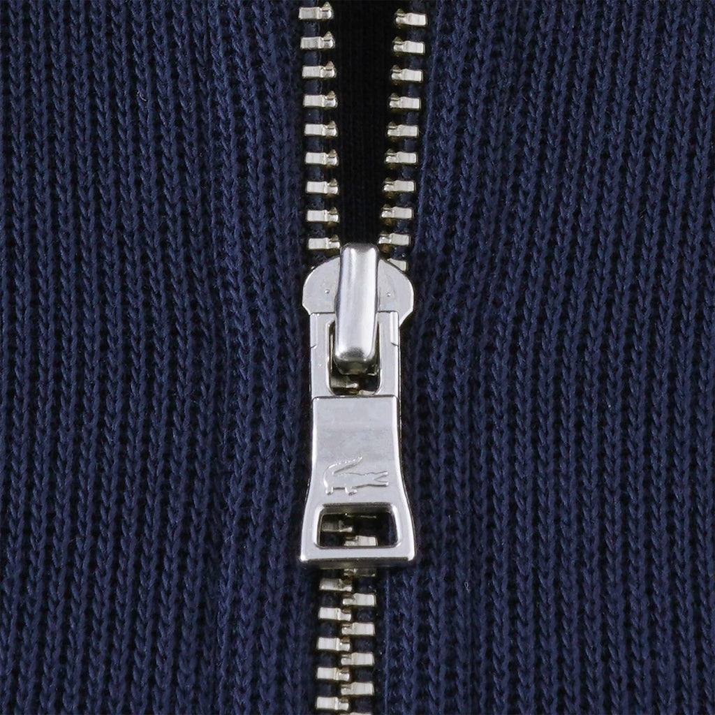 Lacoste 1/4 Zip Sweatshirt - Blue Marine