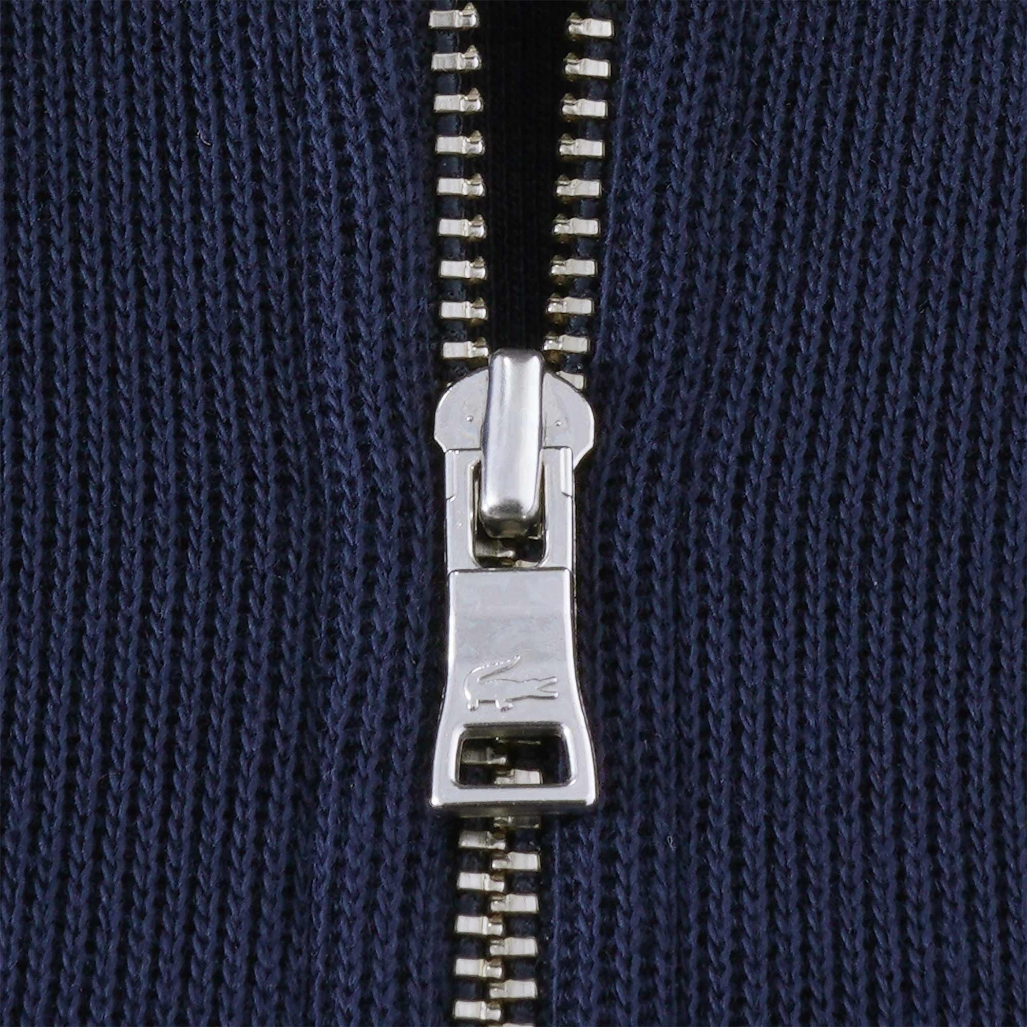 Lacoste 1/4 Zip Sweatshirt - Blue Marine