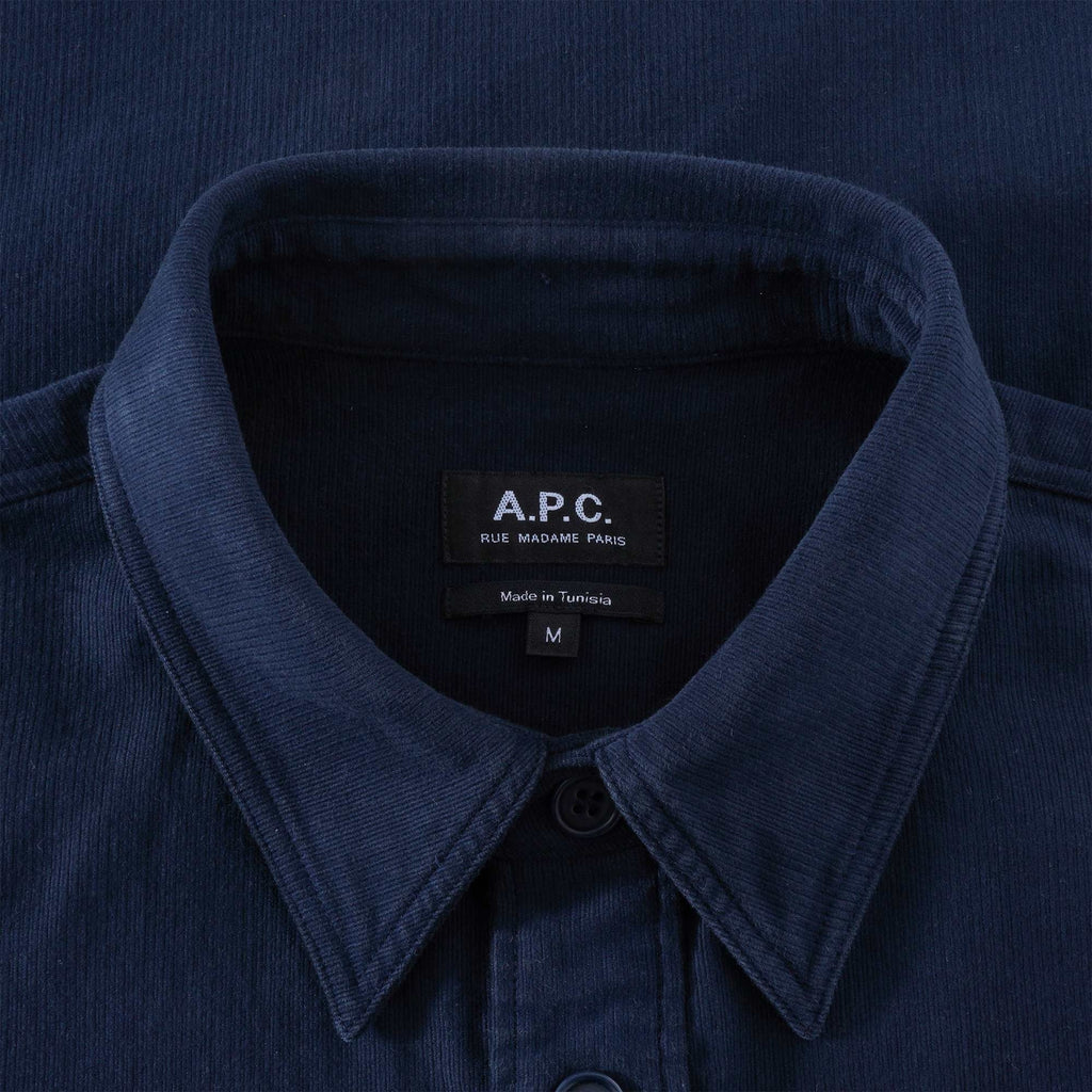 A.P.C. Bastian Overshirt - Dark Navy