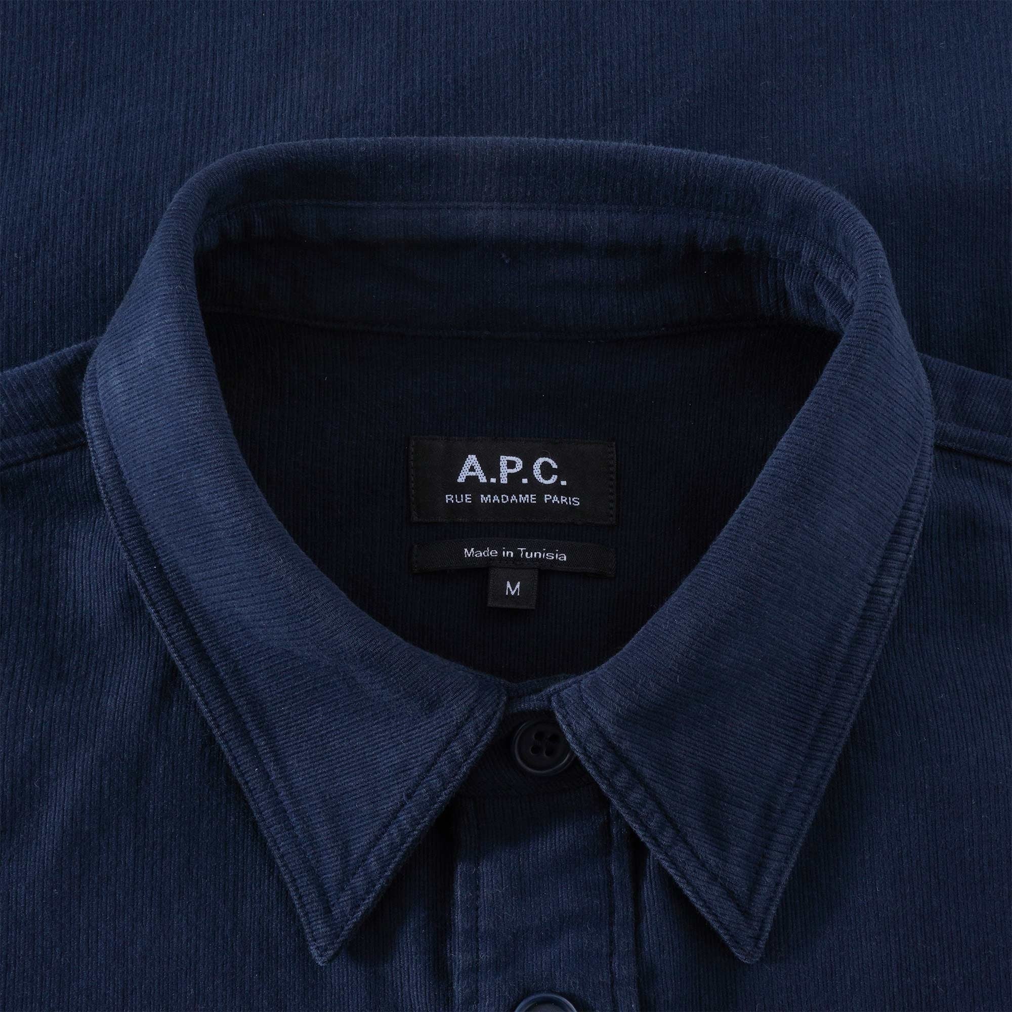 A.P.C. Bastian Overshirt - Dark Navy