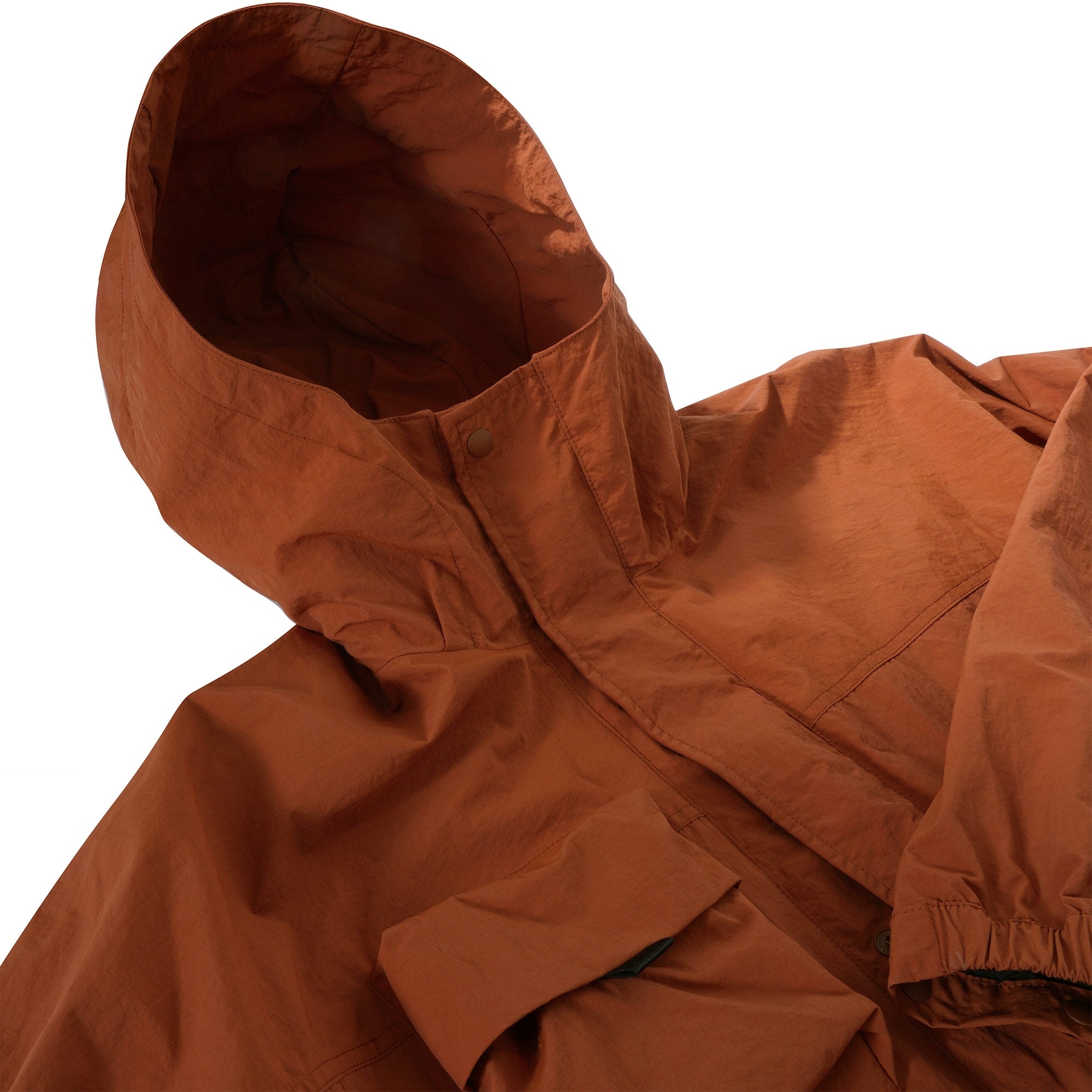 Uniform Bridge M70 Hooded Parka - Orange