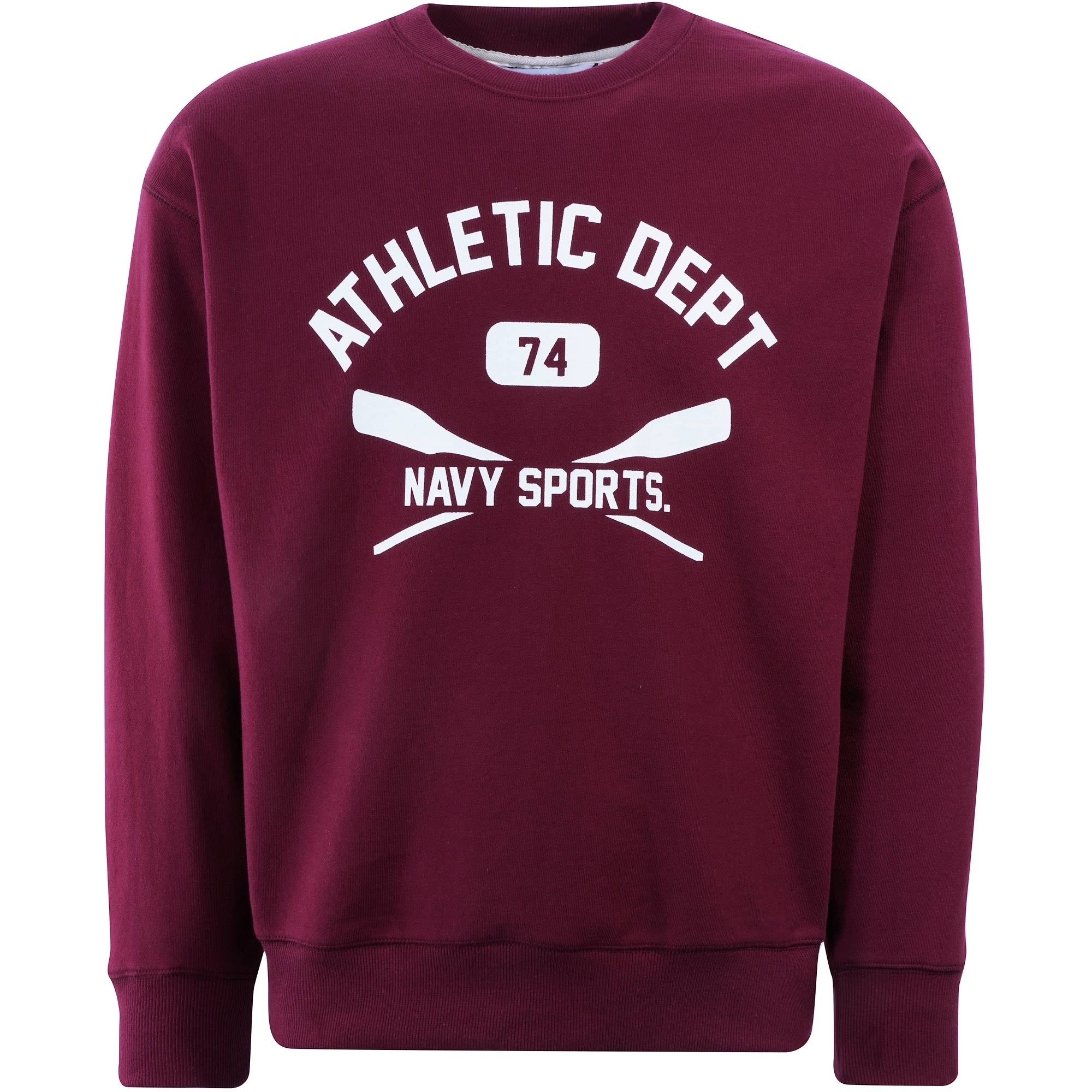Uniform Bridge Athletic Dept Sweatshirt - Burgundy