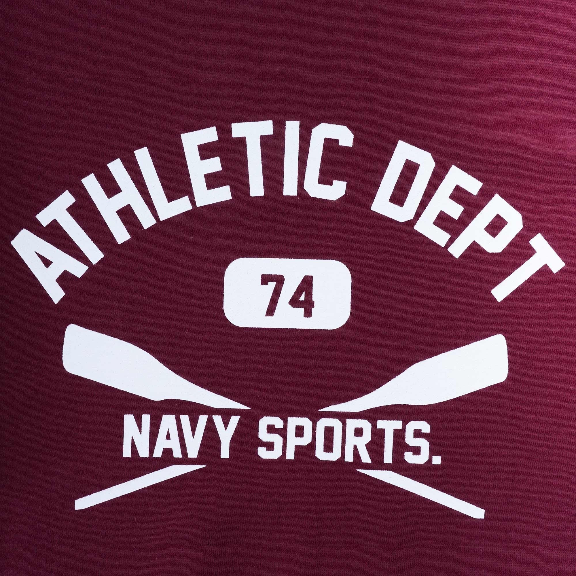 Uniform Bridge Athletic Dept Sweatshirt - Burgundy