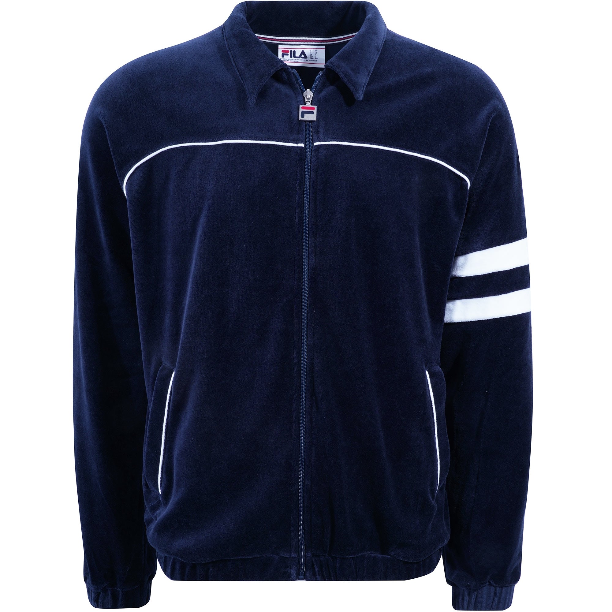 Fila Vintage Verdy Velour Track Jacket - Navy