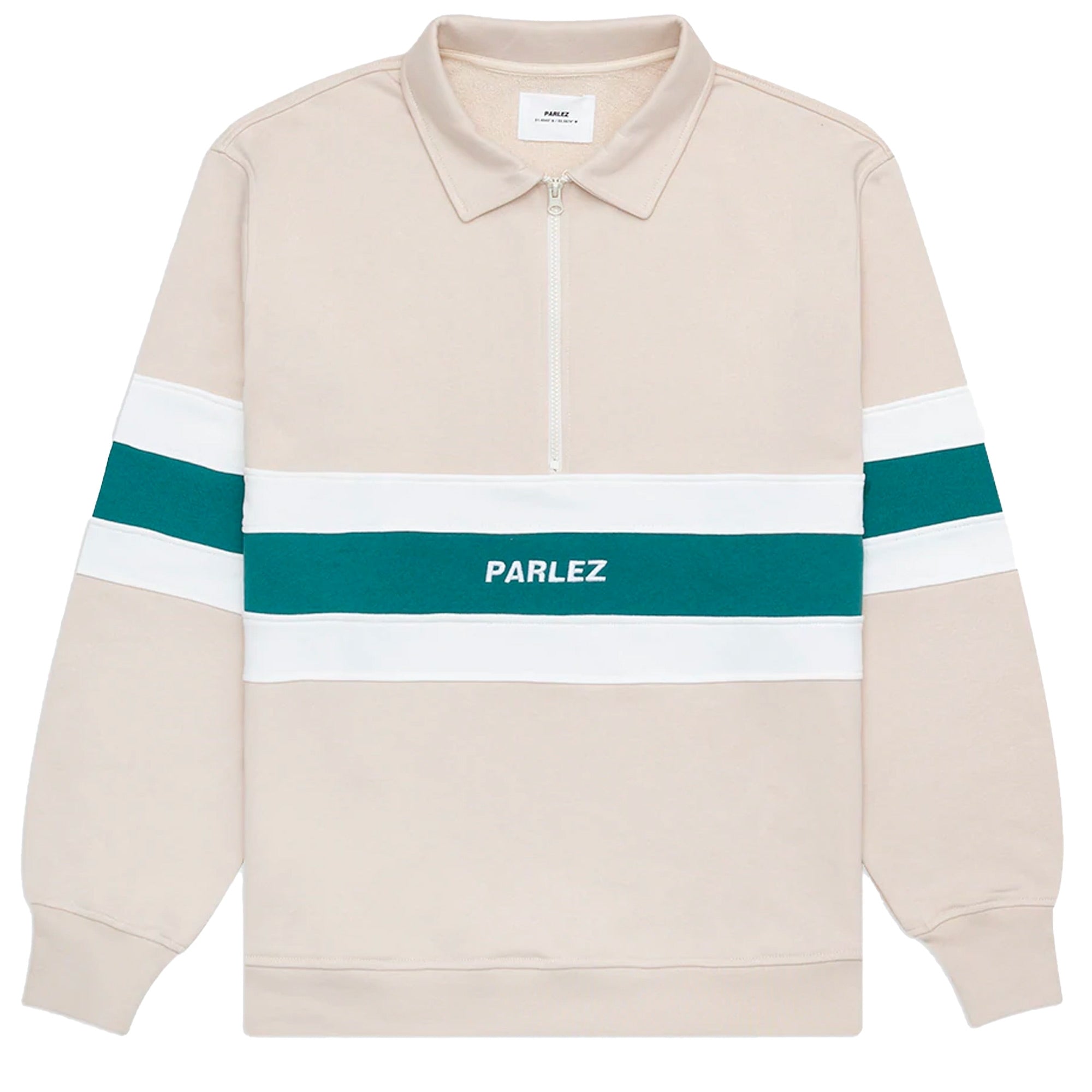 Parlez Tether Quarter Zip - Ecru