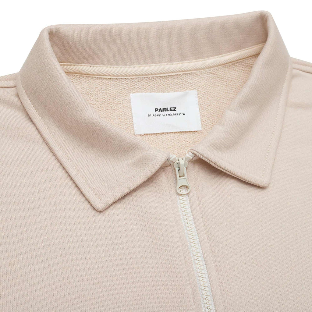 Parlez Tether Quarter Zip - Ecru