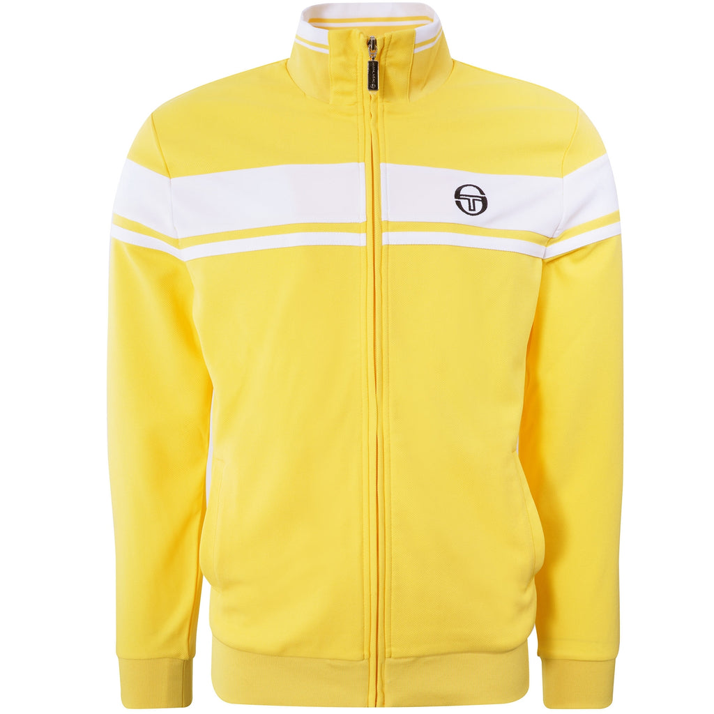 Sergio Tacchini Damarindo Track Top - Lemon Drop
