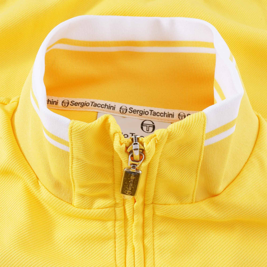 Sergio Tacchini Damarindo Track Top - Lemon Drop