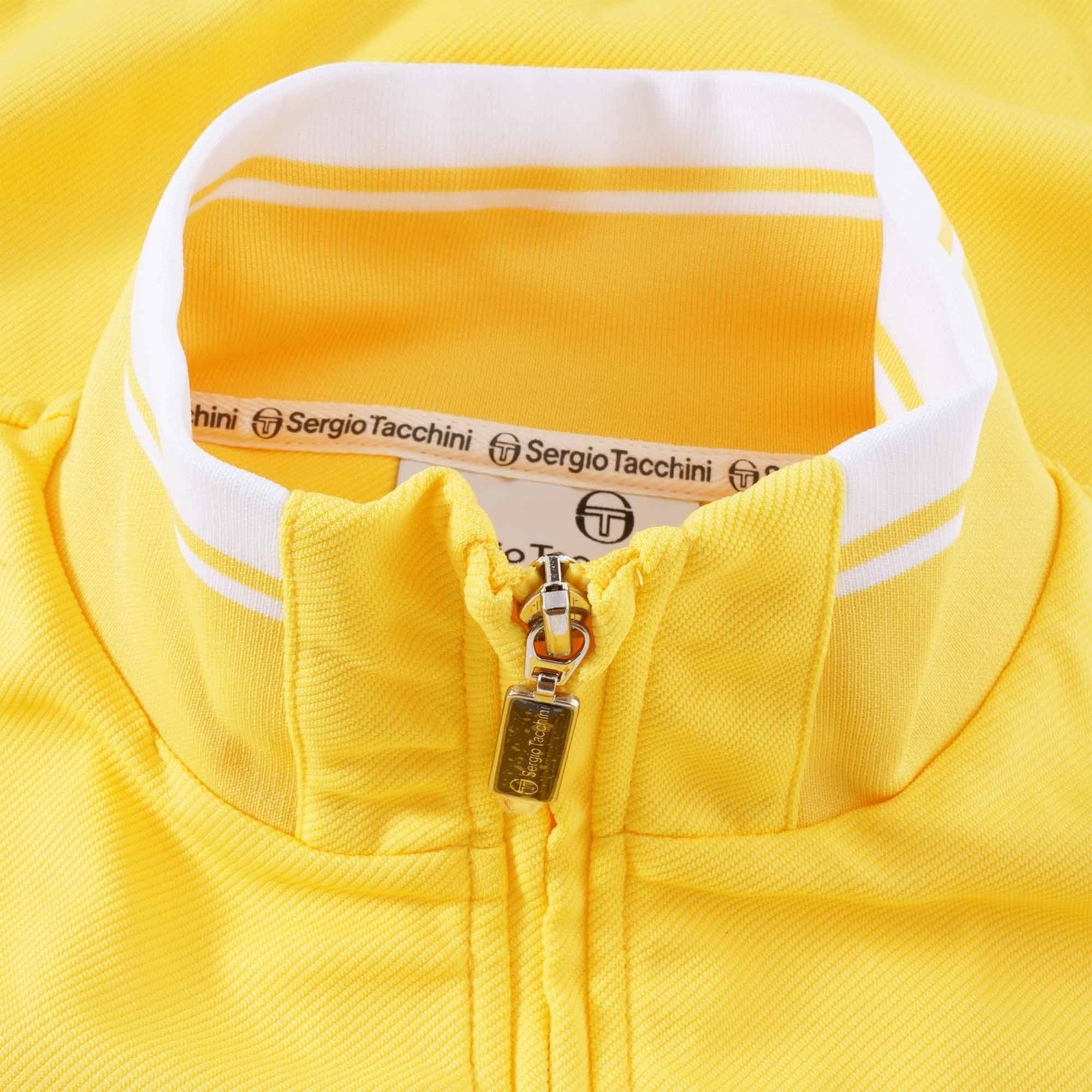 Sergio Tacchini Damarindo Track Top - Lemon Drop