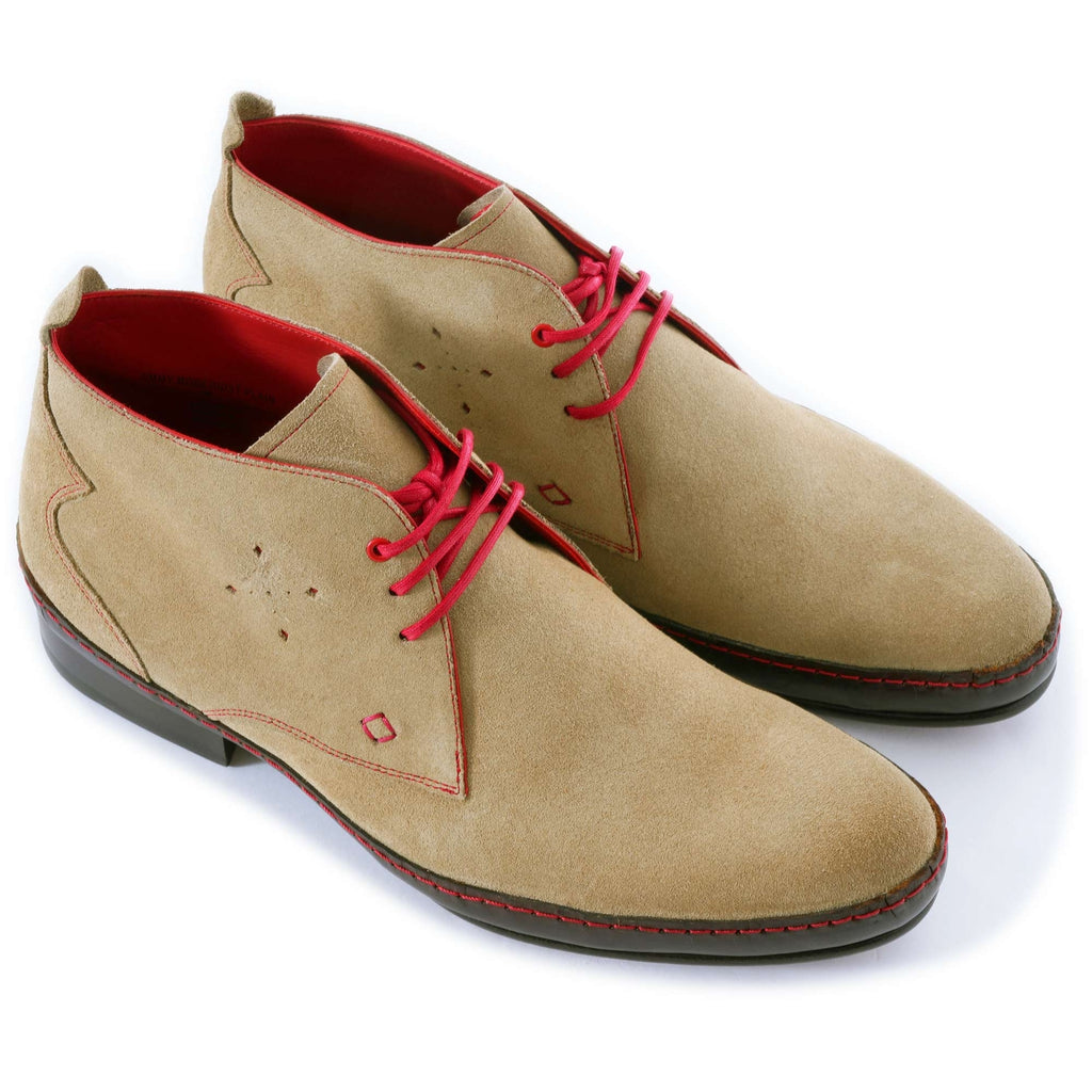 Jeffery West Jimmy Modernist Chukka Boot - Rock Suede
