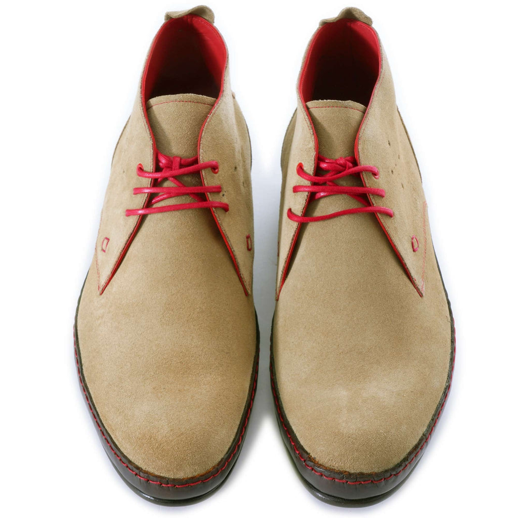 Jeffery West Jimmy Modernist Chukka Boot - Rock Suede