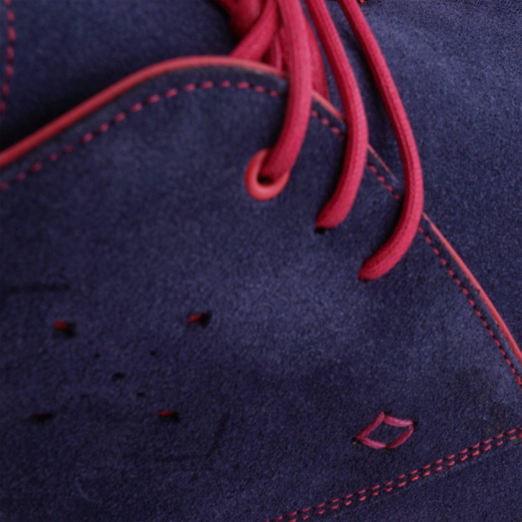 Jeffery West Jimmy Modernist Chukka Boot - Navy Suede