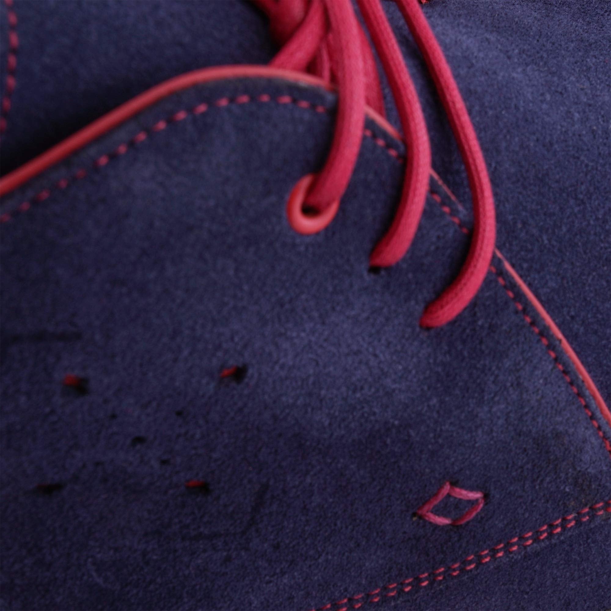 Jeffery West Jimmy Modernist Chukka Boot - Navy Suede