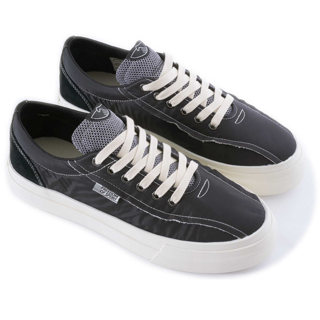 Stepney Workers Club Dellow Track Raw Nylon - Black
