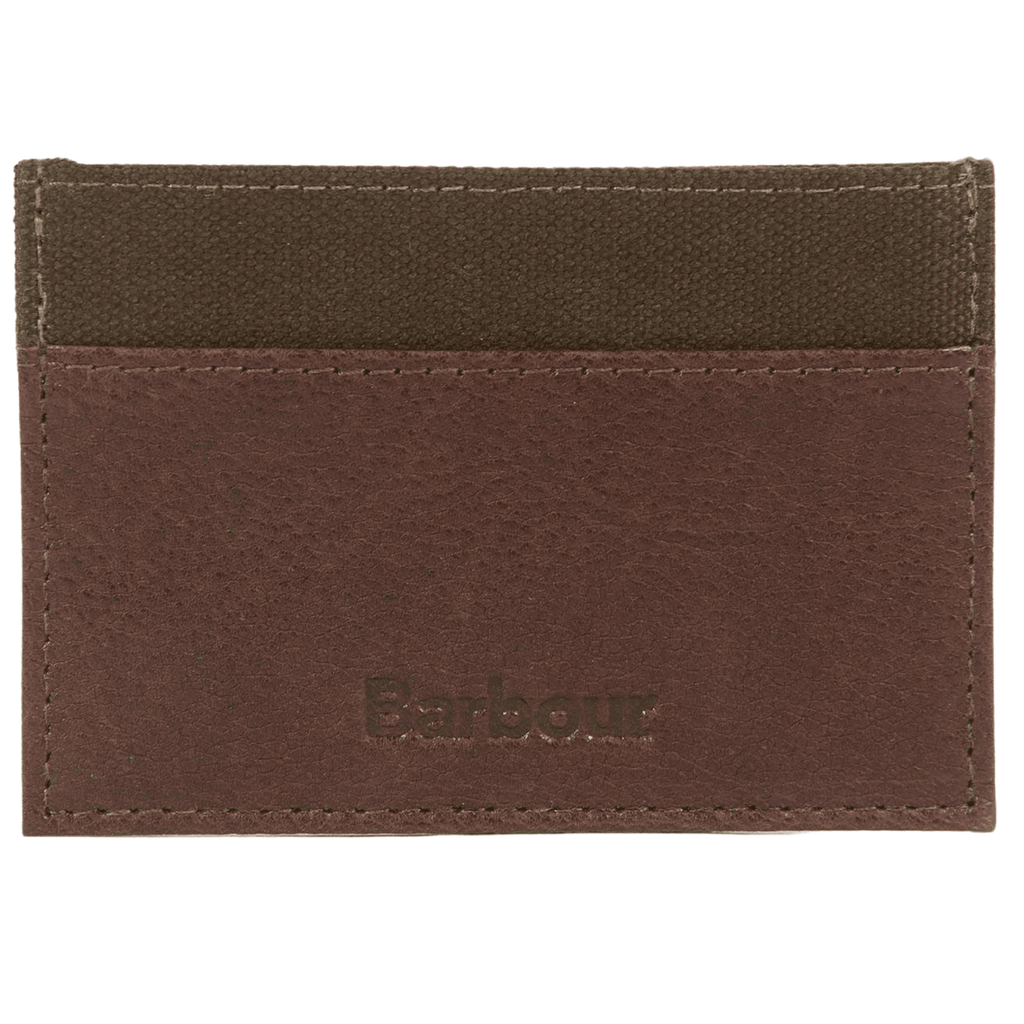 Barbour Padbury Card Holder - Dark Brown