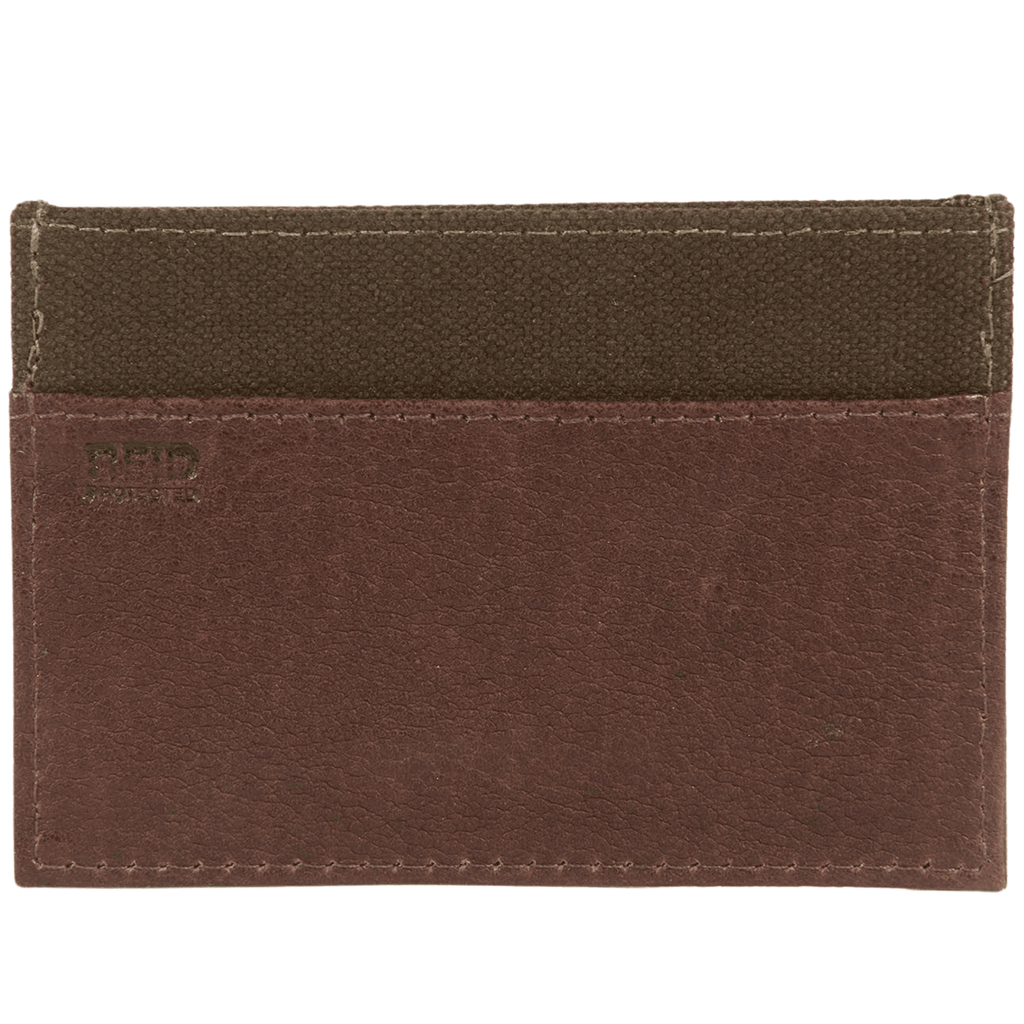 Barbour Padbury Card Holder - Dark Brown