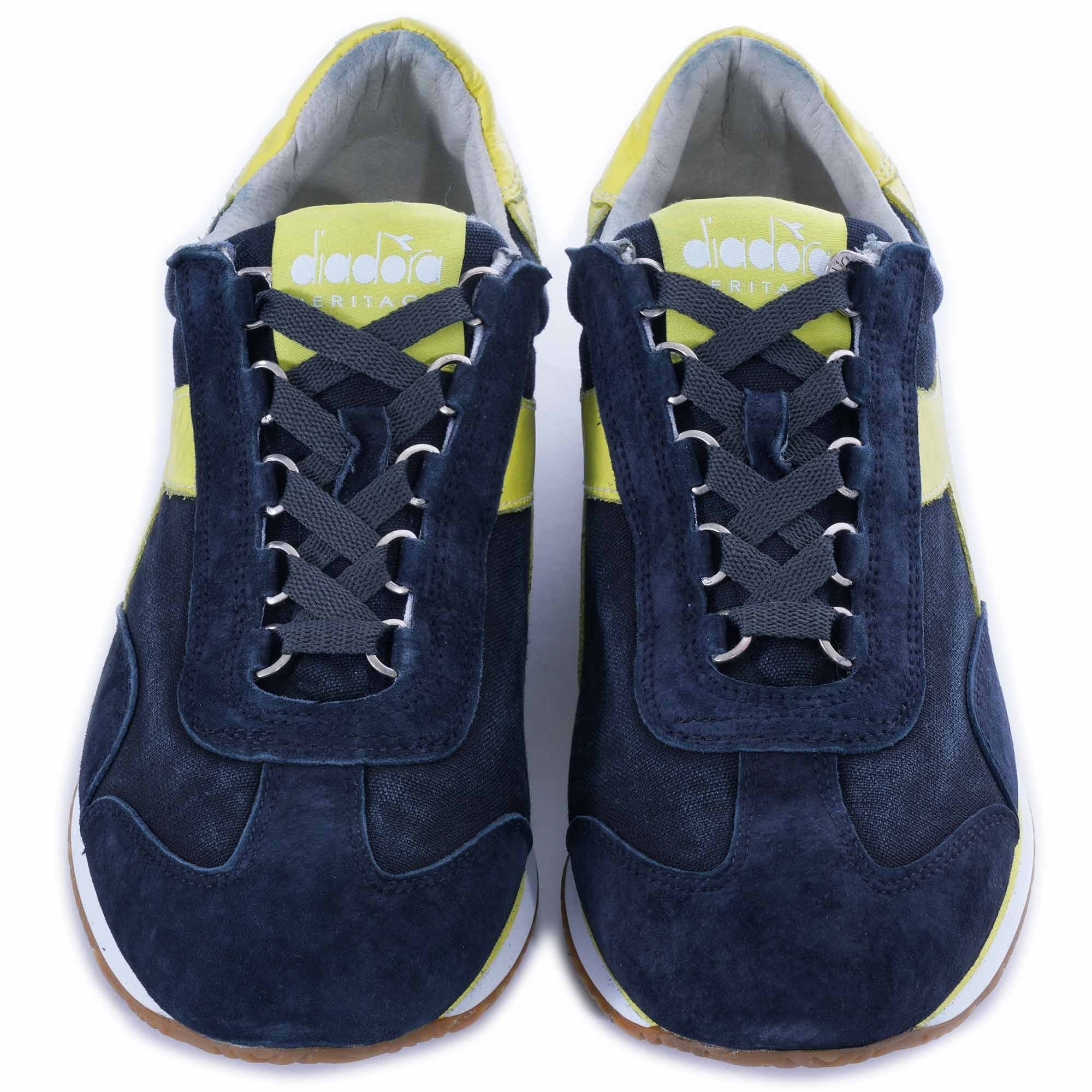 Diadora Equipe H Canvas Stone Wash - Black Phantom
