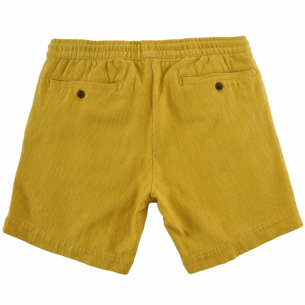 Far Afield House Shorts - Honey Yellow