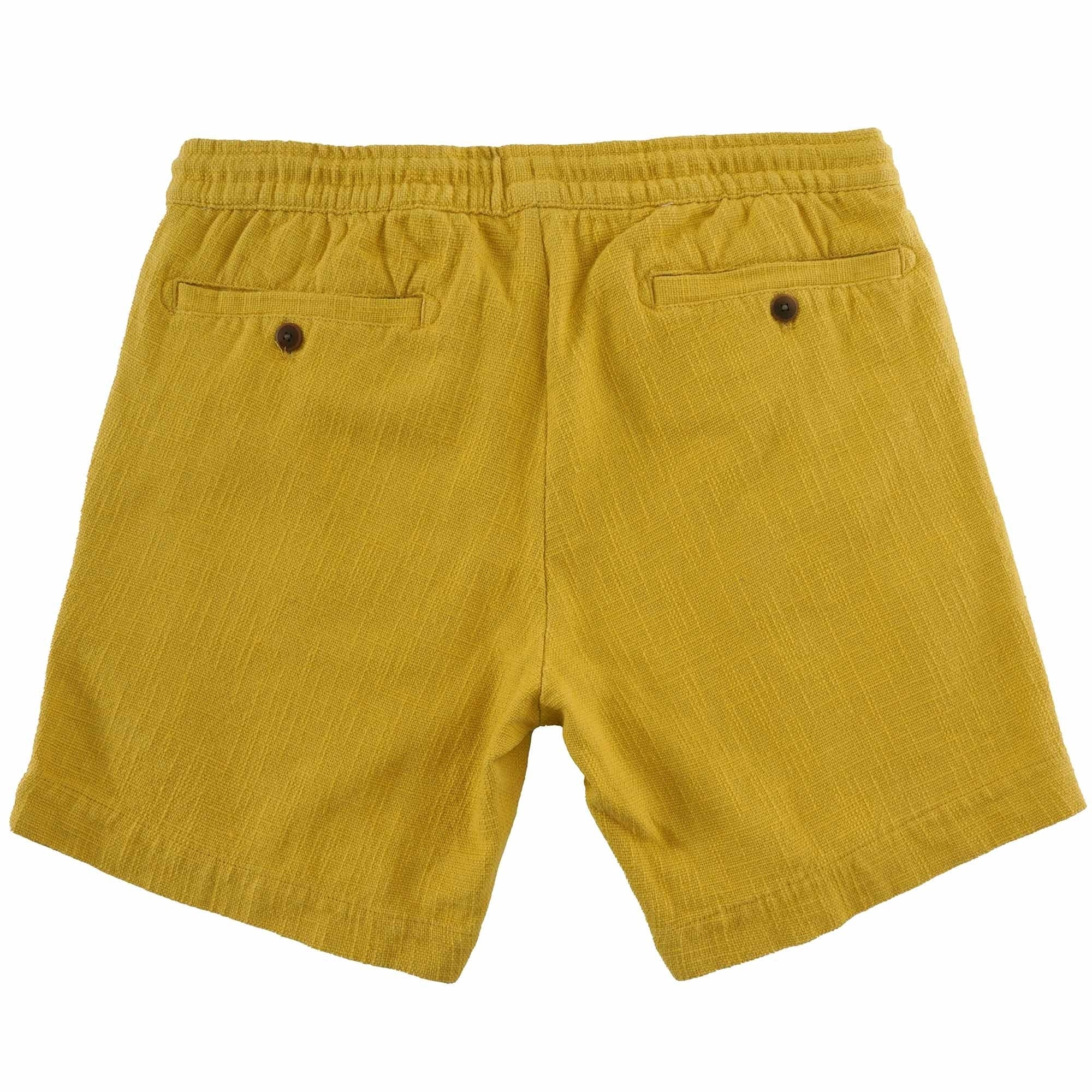 Far Afield House Shorts - Honey Yellow