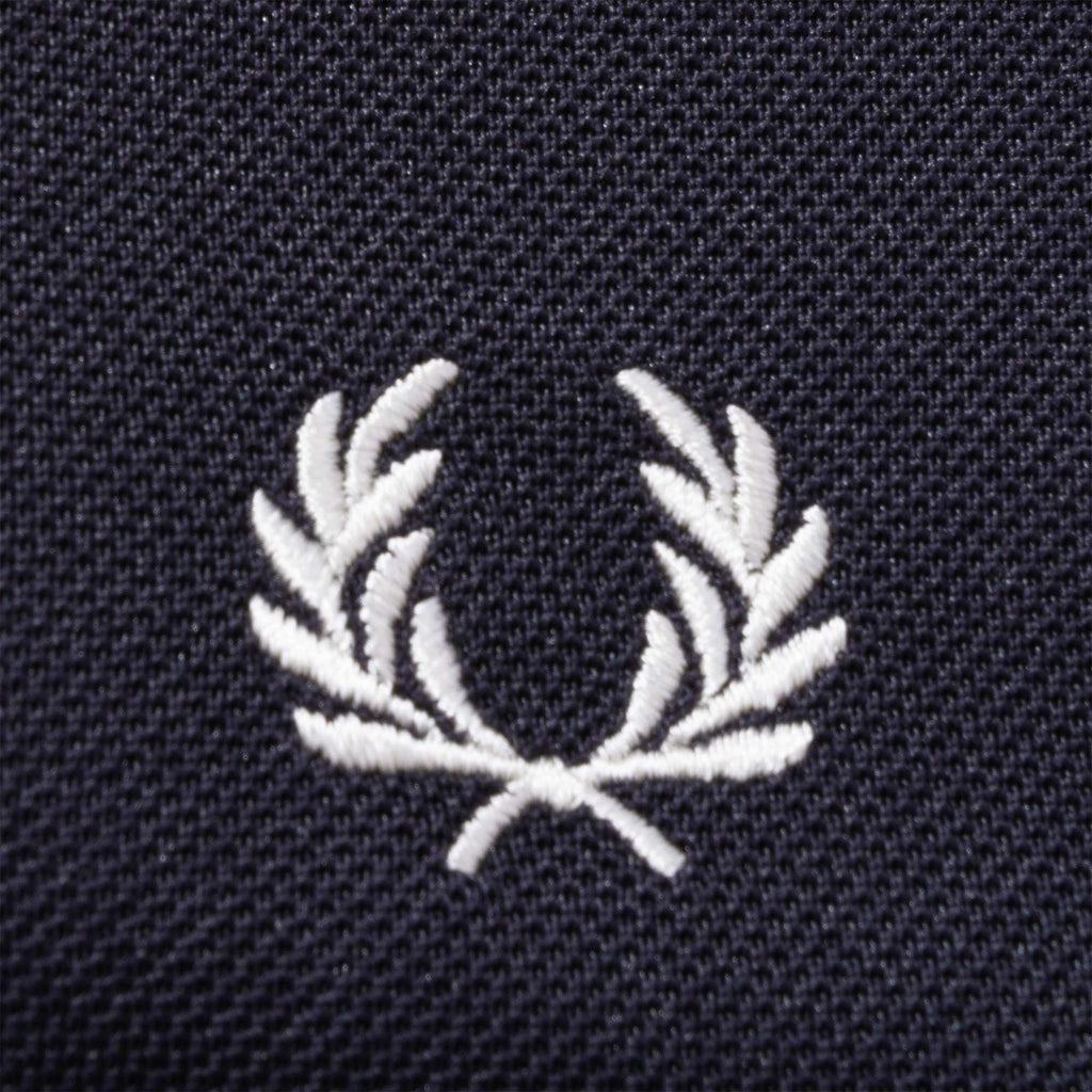 Fred Perry Striped Panel Track Jacket - Navy