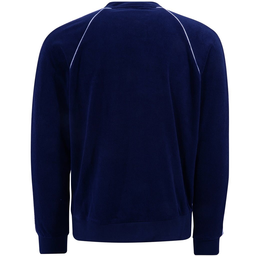 Fila Vintage Grasso Towelling Track Jacket - Peacoat