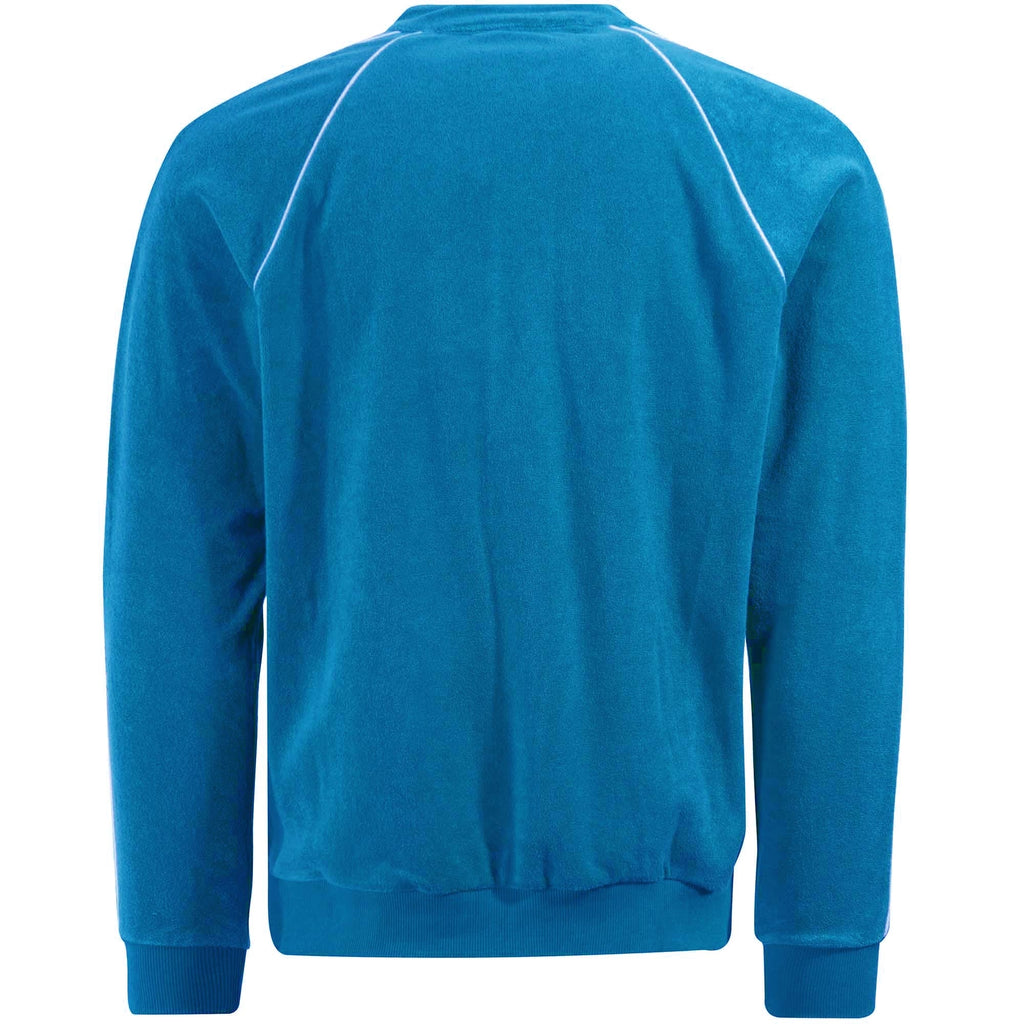 Fila Vintage Grasso Towelling Track Jacket - Strong Blue