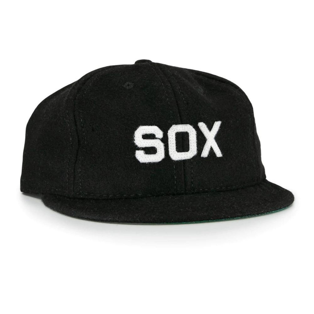 Ebbets Field Flannels Baltimore Black Sox 1926 Vintage Ballcap - Black