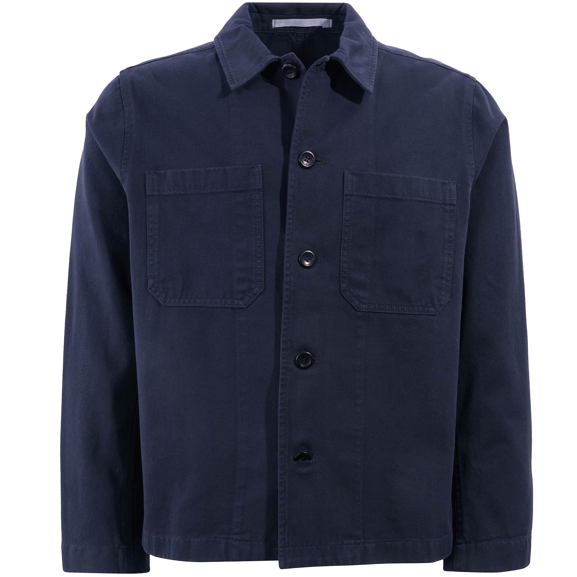 Norse Projects Tyge Organic Twill Overshirt - Dark Navy