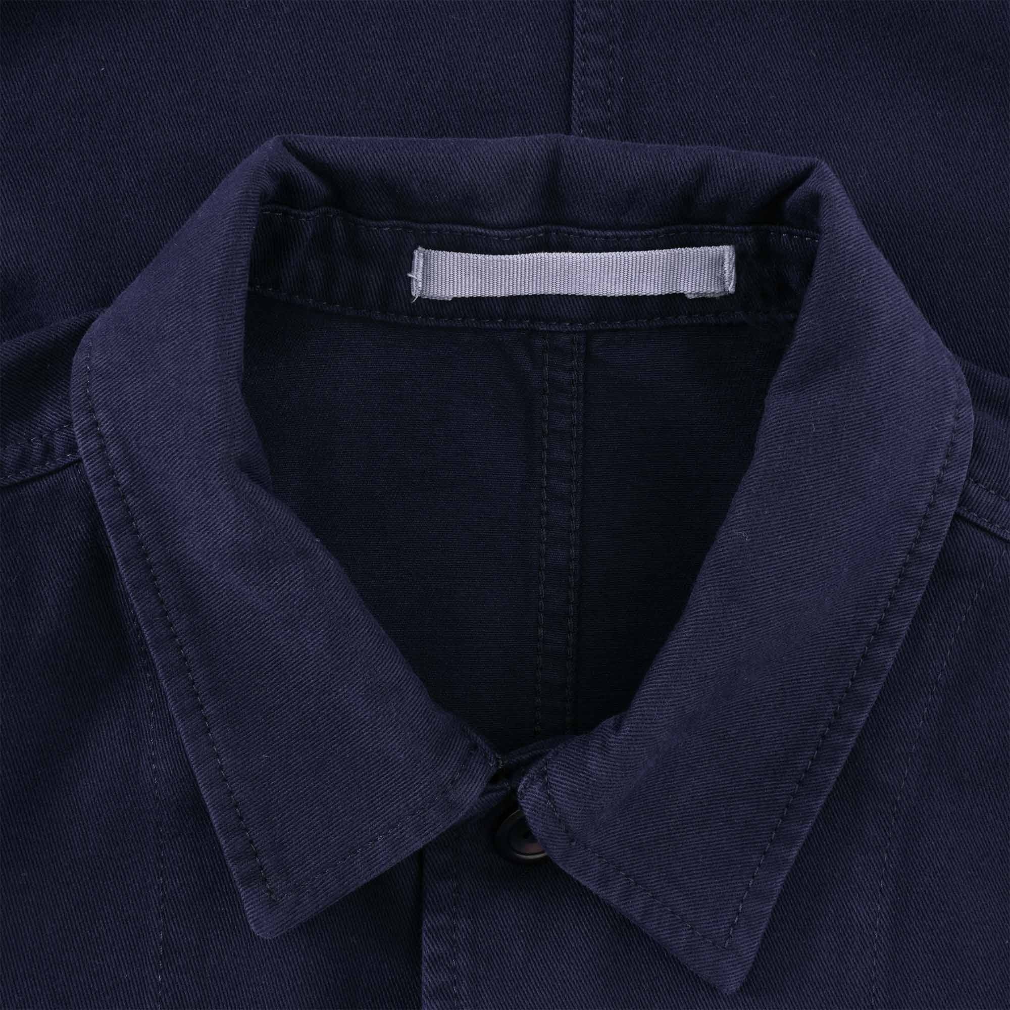Norse Projects Tyge Organic Twill Overshirt - Dark Navy
