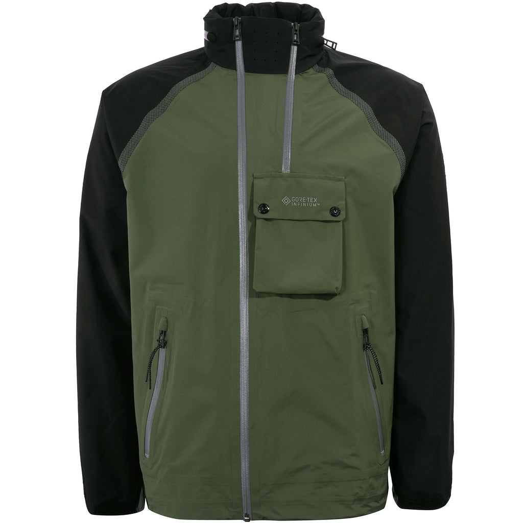Belstaff Gore-Tex Twin Track Jacket - Black/Pewter Green