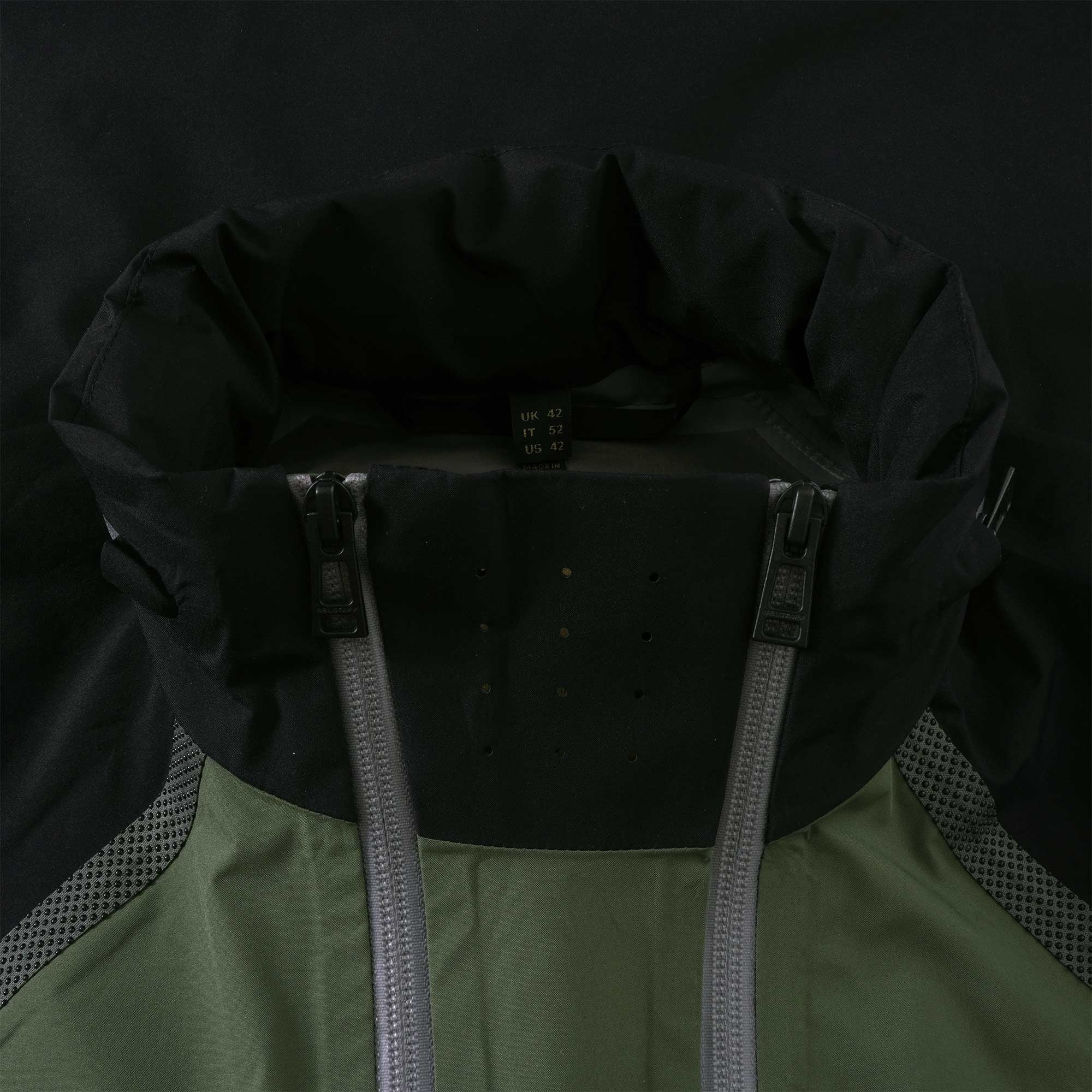 Belstaff Gore-Tex Twin Track Jacket - Black/Pewter Green