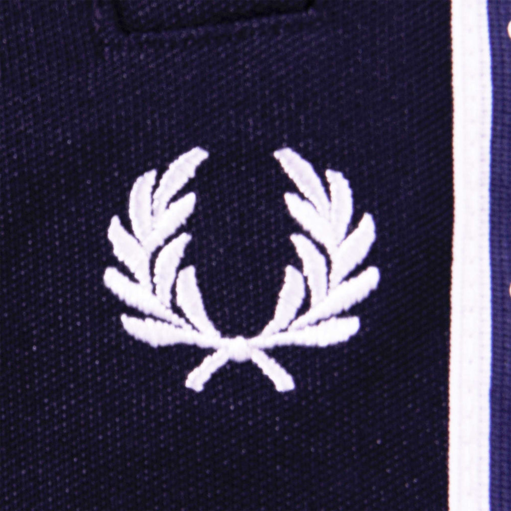 Fred Perry Panelled Taped Track Pants - Navy