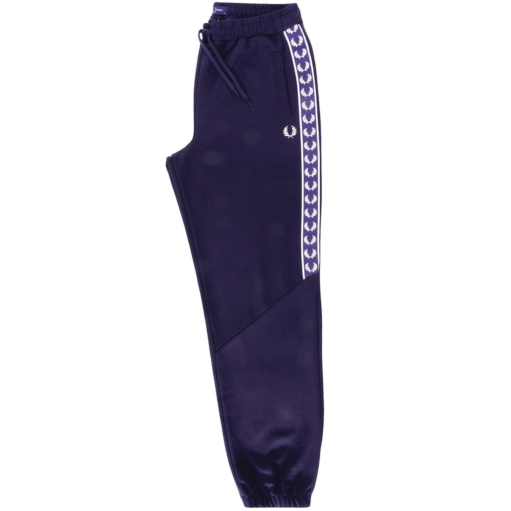 Fred Perry Panelled Taped Track Pants - Navy