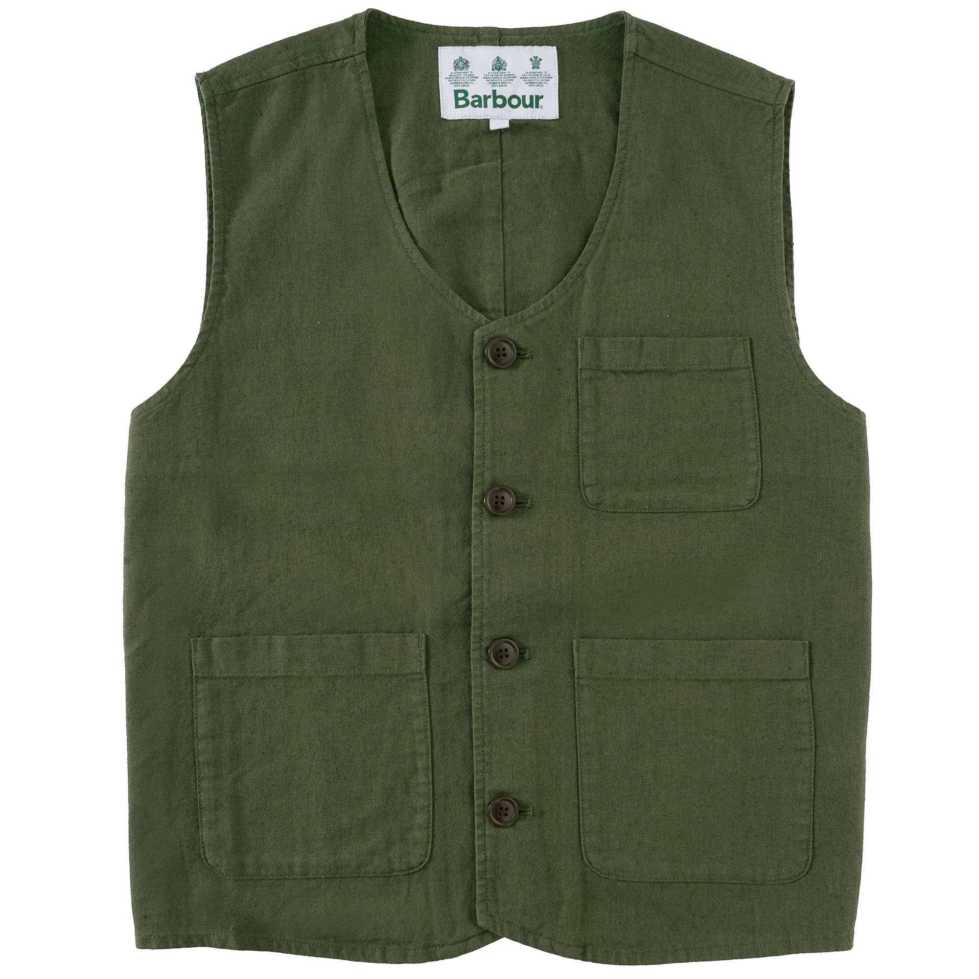 Barbour Archie Waistcoat - Green
