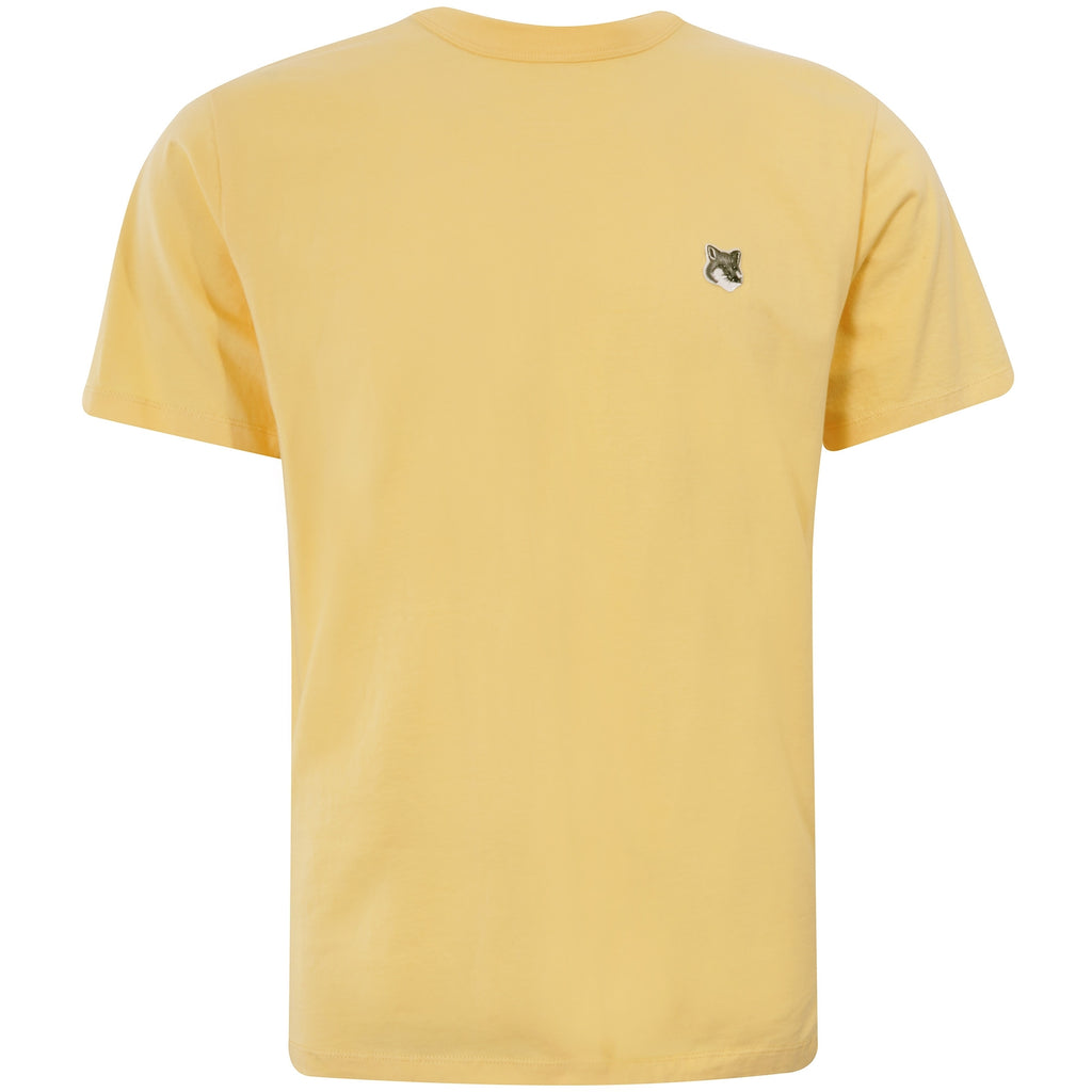 Maison Kitsune Grey Fox Head Patch Classic T-Shirt - Pale Orange