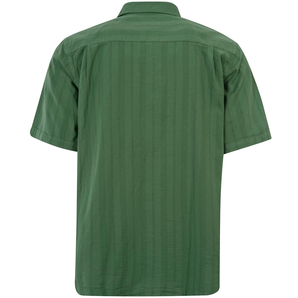 Universal Works Camp Shirt - Green Flag Self