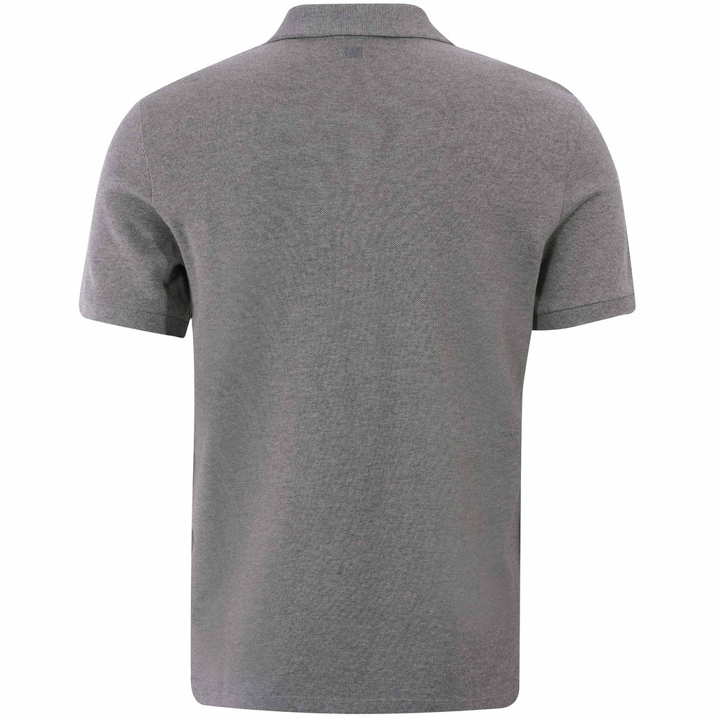 AMI Ami De Coeur Polo Shirt - Heather Grey