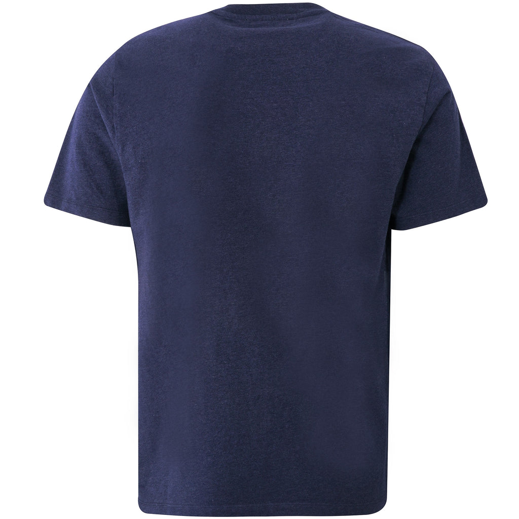 Maison Kitsune Mini Handwriting Classic T-Shirt - Navy Melange