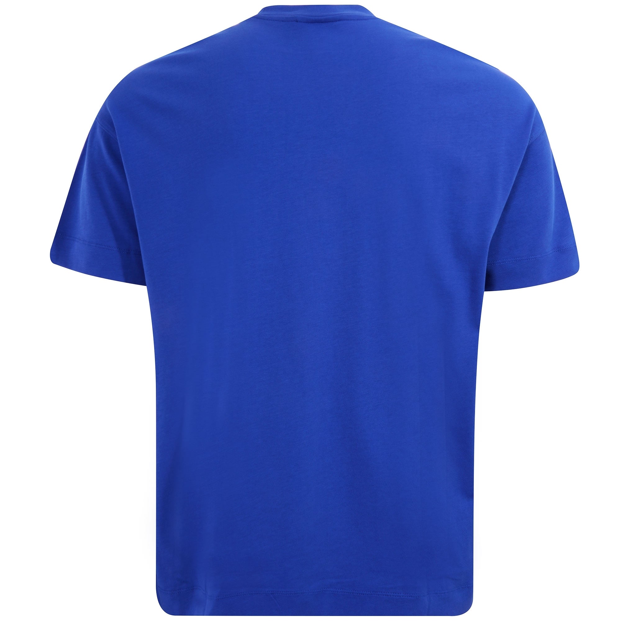 Emporio Armani Cartoon Eagle Patch T-Shirt - Blue