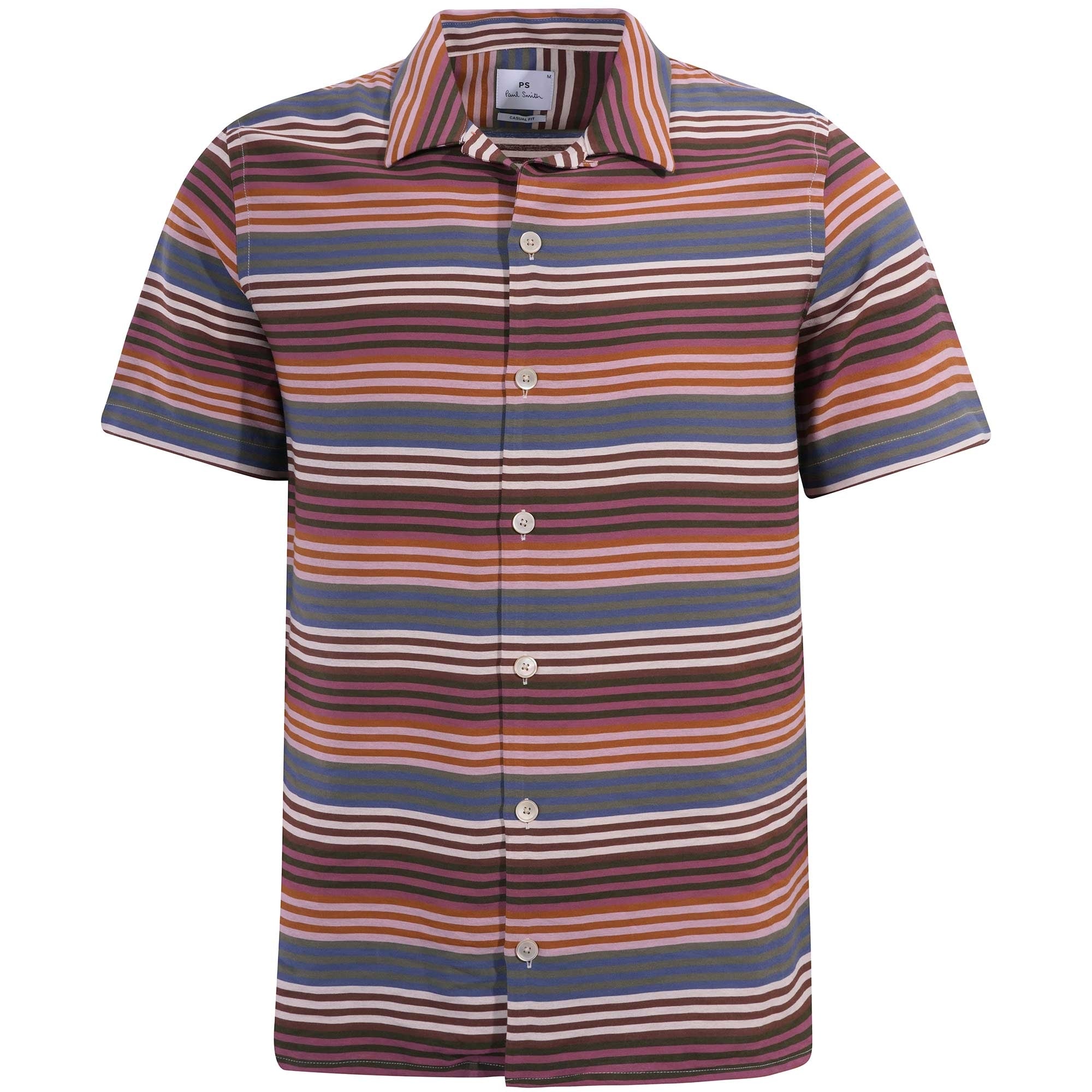 Paul Smith Classic-Fit Multi-Stripe Shirt - Multi