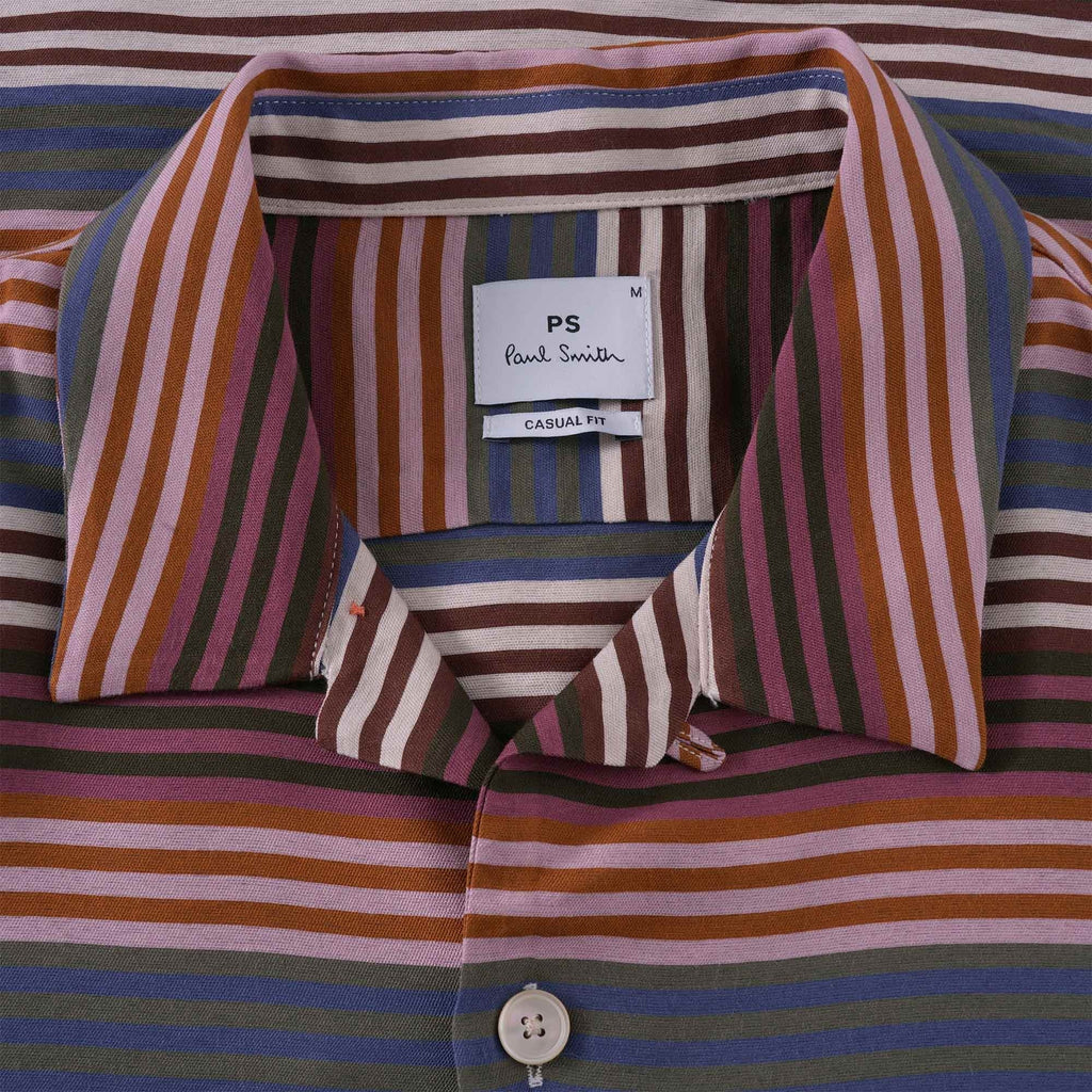 Paul Smith Classic-Fit Multi-Stripe Shirt - Multi
