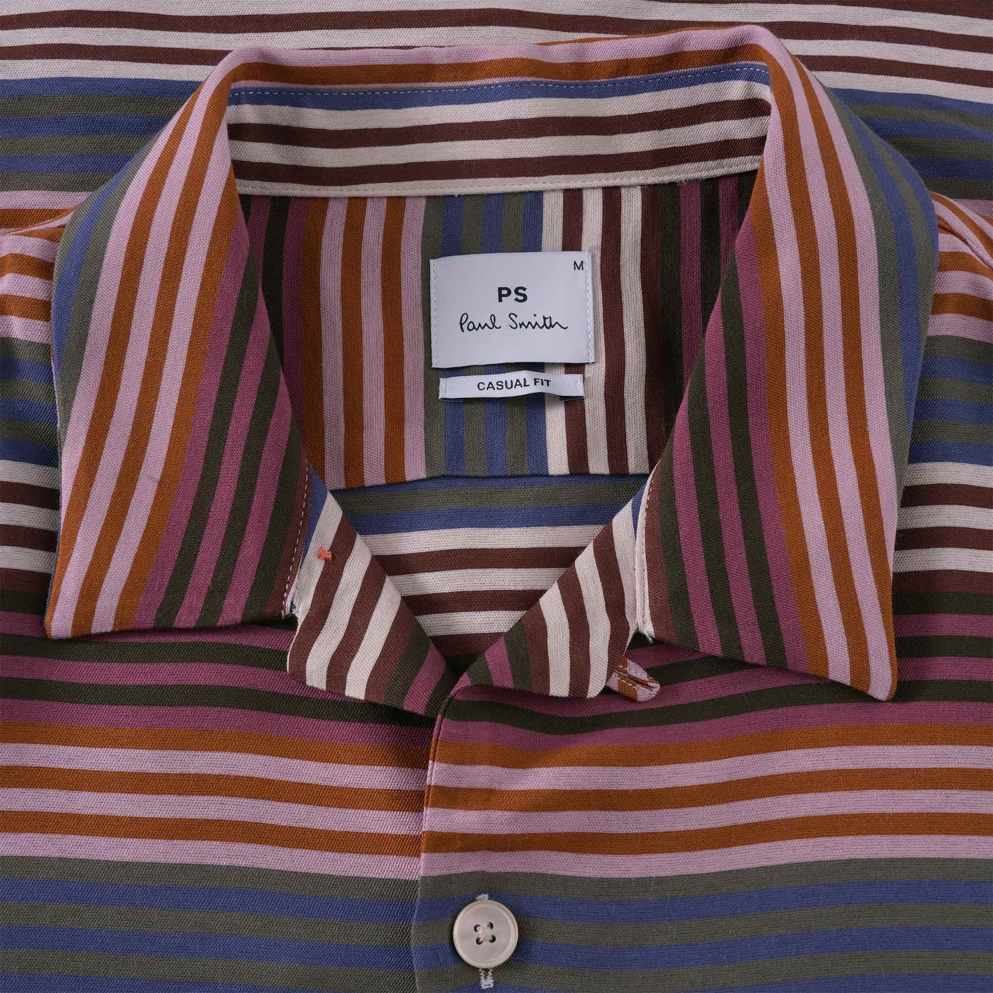 Paul Smith Classic-Fit Multi-Stripe Shirt - Multi