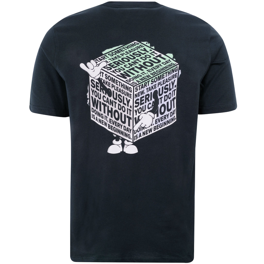 Paul Smith Cubeman T-Shirt - Dark Navy