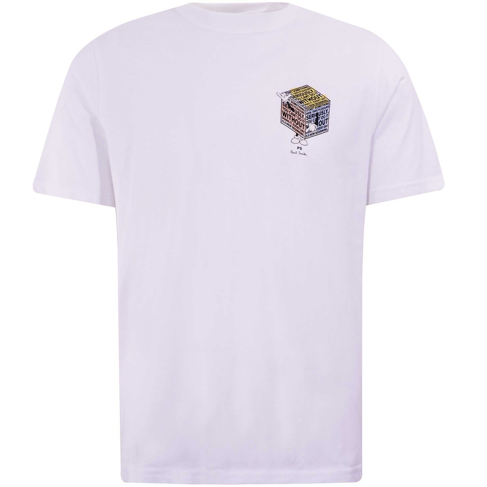 Paul Smith Cubeman T-Shirt - White