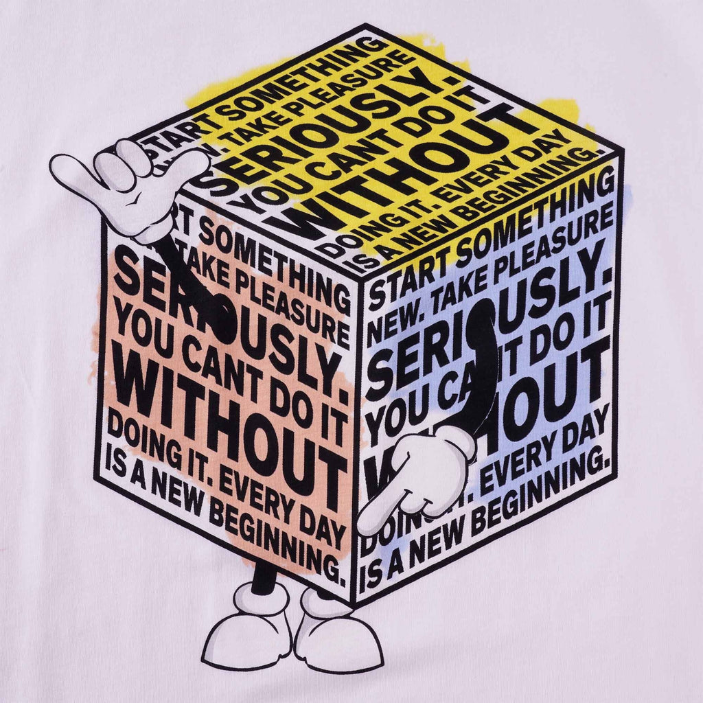 Paul Smith Cubeman T-Shirt - White