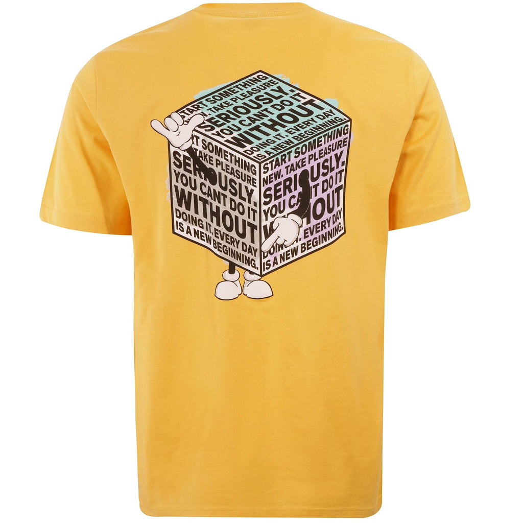 Paul Smith Cubeman T-Shirt - Yellow