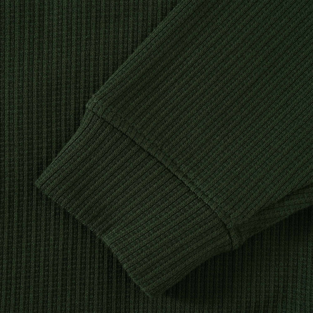 FrizmWORKS Cosy Half-Zip Knit - Olive