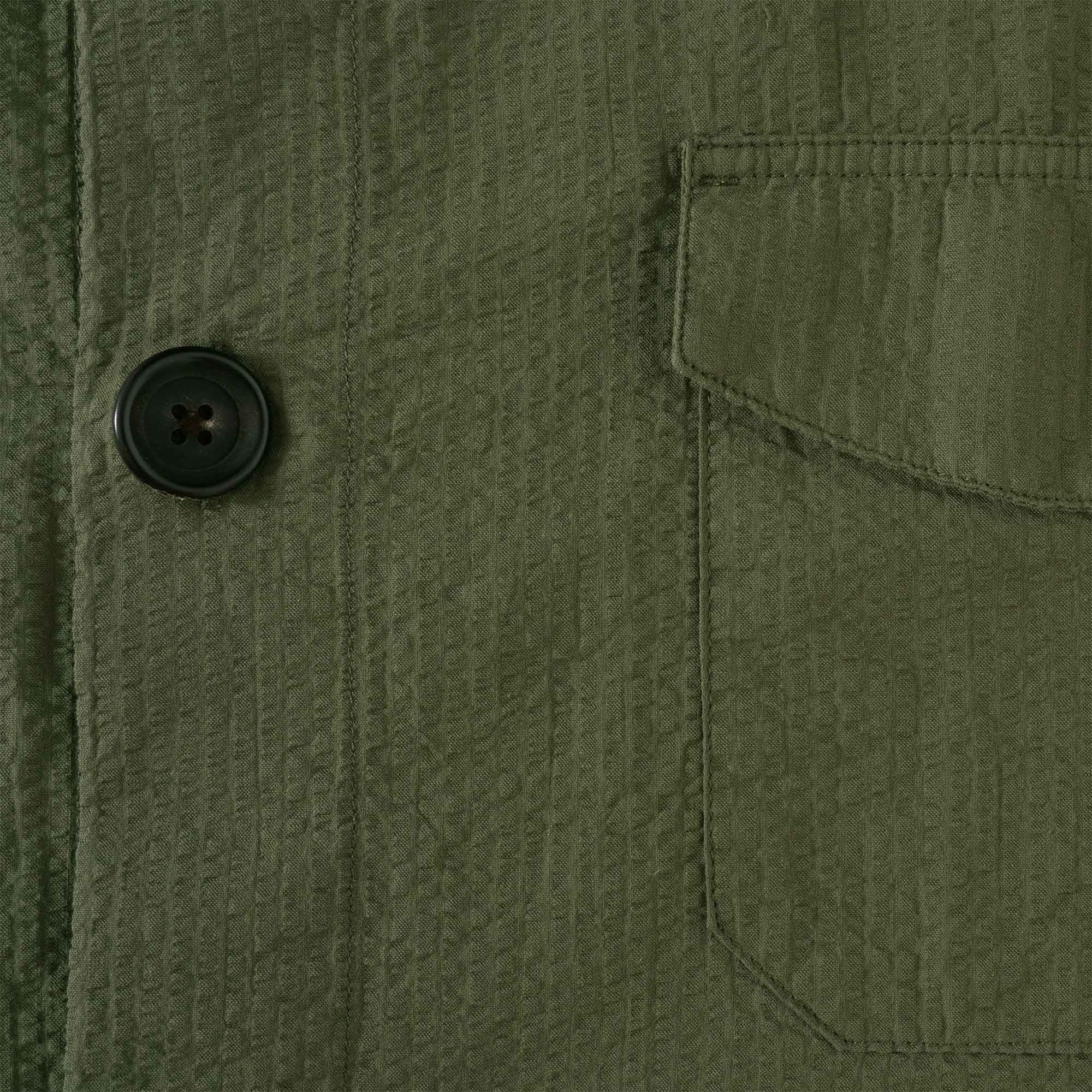 Oliver Spencer Hockney Shirt Jacket - Newlyn Green